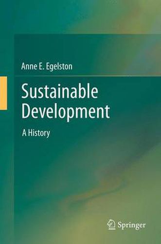 Cover image for Sustainable Development: A History