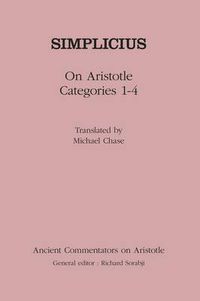 Cover image for On Aristotle  Categories 1-4