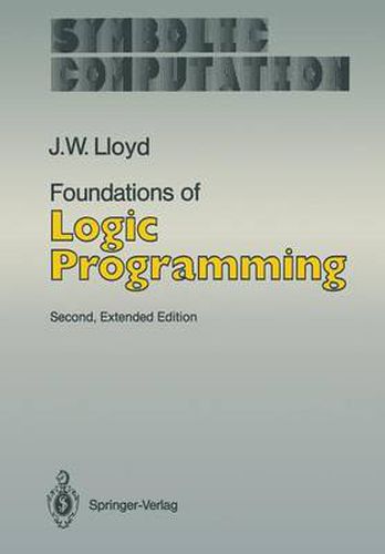 Cover image for Foundations of Logic Programming