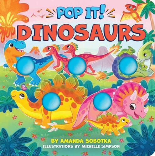 Cover image for Pop It! Dinosaurs