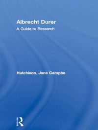 Cover image for Albrecht DuRer: A Guide To Research