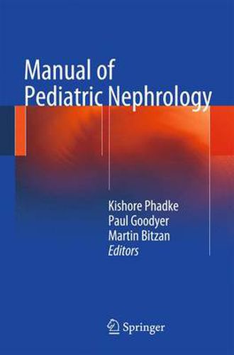 Cover image for Manual of Pediatric Nephrology