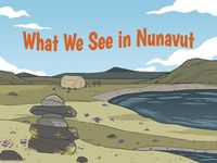 Cover image for What We See in Nunavut: English Edition