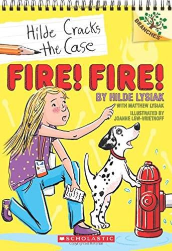 Cover image for Fire! Fire!: A Branches Book (Hilde Cracks the Case #3)