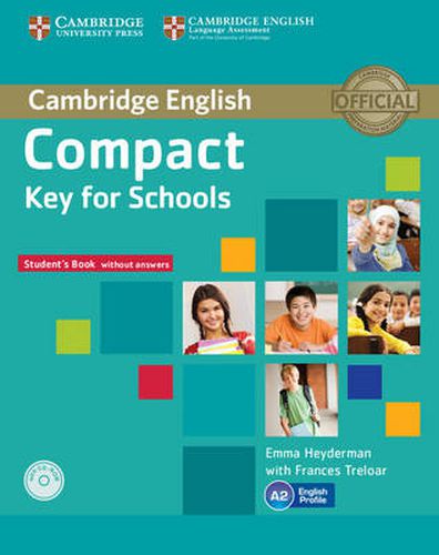 Cover image for Compact Key for Schools Student's Book without Answers with CD-ROM