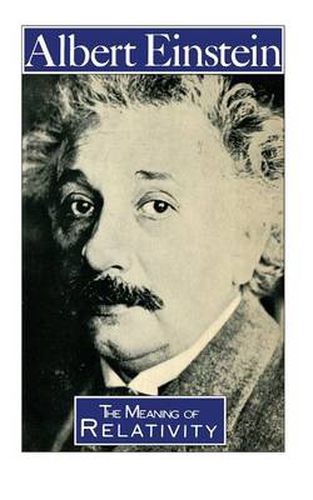 Cover image for The Meaning of Relativity