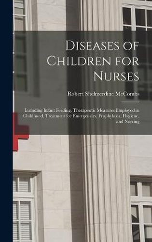 Cover image for Diseases of Children for Nurses