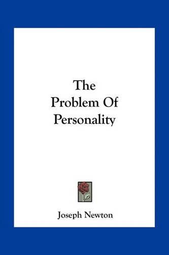 Cover image for The Problem of Personality