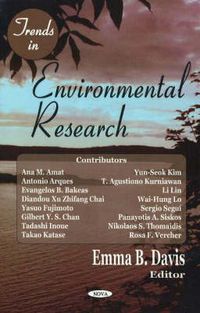 Cover image for Trends in Environmental Research