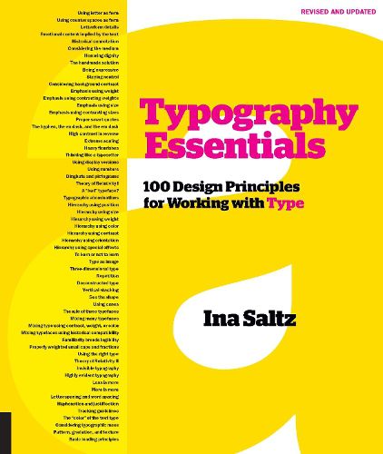 Cover image for Typography Essentials Revised and Updated: 100 Design Principles for Working with Type