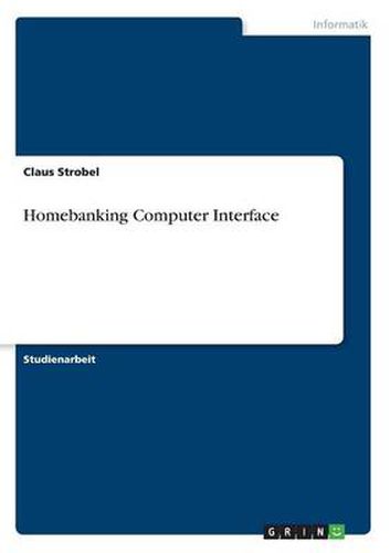 Cover image for Homebanking Computer Interface