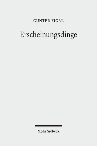 Cover image for Erscheinungsdinge: AEsthetik als Phanomenologie