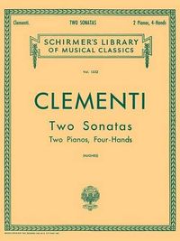 Cover image for 2 Sonatas: Two Pianos, Four Hands. 2 Copies Needed to Perform.