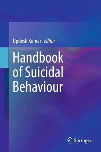 Cover image for Handbook of Suicidal Behaviour