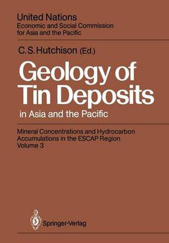 Cover image for Geology of Tin Deposits in Asia and the Pacific