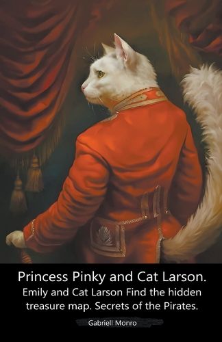 Cover image for Princess Pinky and Cat Larson. Emily and Cat Larson Find the hidden treasure map. Secrets of the Pirates.