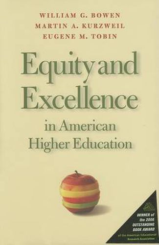 Cover image for Equity and Excellence in American Higher Education