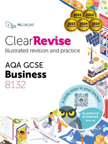 Cover image for ClearRevise AQA GCSE Business 8132
