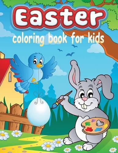 Cover image for Easter Coloring Book for Kids (Kids Colouring Books: Volume 13)