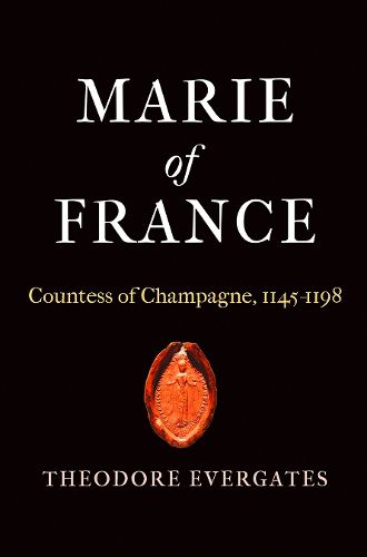 Cover image for Marie of France: Countess of Champagne, 1145-1198