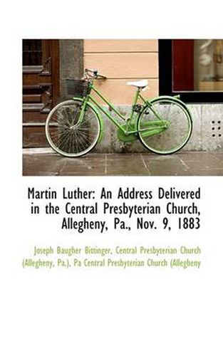 Cover image for Martin Luther