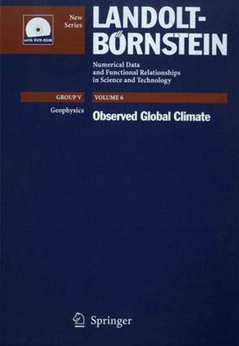 Observed Global Climate