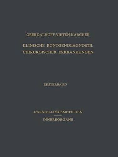 Cover image for Klinische Roentgendiagnostik Chirurgischer Erkrankungen