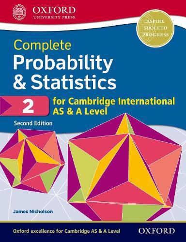 Cover image for Complete Probability & Statistics 2 for Cambridge International AS & A Level