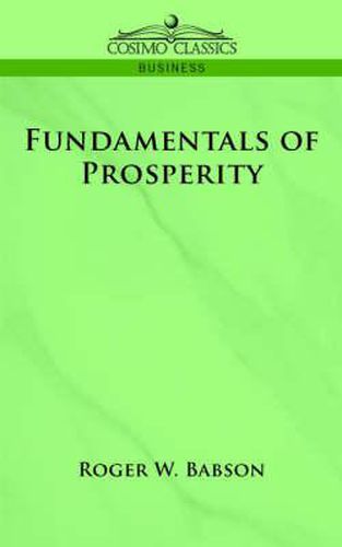 Cover image for Fundamentals of Prosperity