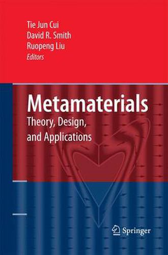 Cover image for Metamaterials: Theory, Design, and Applications