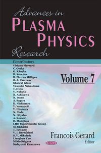 Cover image for Advances in Plasma Physics Research: Volume 7