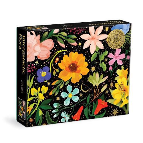 Cover image for Intergalactic Flora 1000 Piece Foil Puzzle