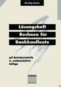 Cover image for Loesungsheft Rechnen Fur Bankkaufleute