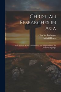 Cover image for Christian Researches in Asia