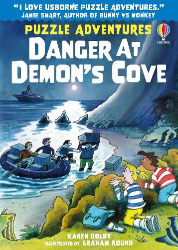 Cover image for Danger at Demon's Cove