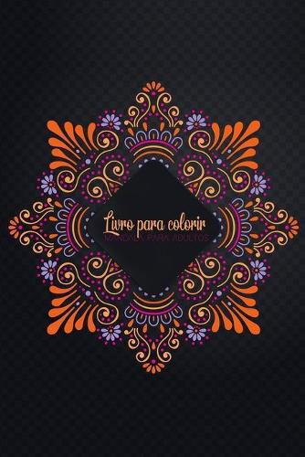 Cover image for Livro para colorir Mandala para adultos