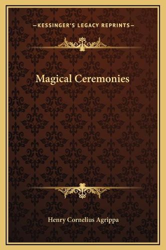 Cover image for Magical Ceremonies