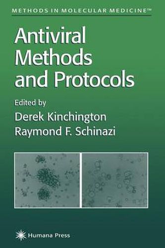 Cover image for Antiviral Methods and Protocols