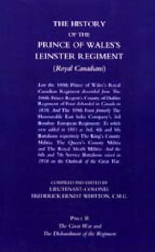 Cover image for The History of the Prince of Wales's Leinster Regiment