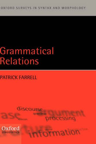 Cover image for Grammatical Relations