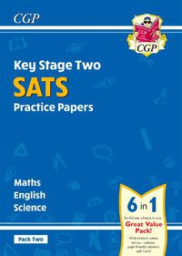 Cover image for New KS2 Complete SATS Practice Papers Pack 2: Science, Maths & English (for the 2023 tests)