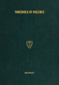 Cover image for Threshold of Violence