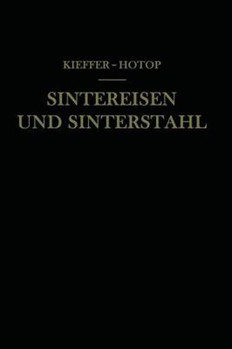 Cover image for Sintereisen und Sinterstahl