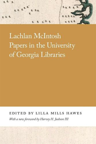 Cover image for Lachlan McIntosh Papers in the University of Georgia Libraries