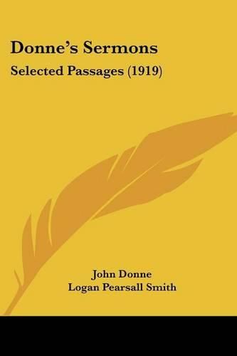 Donne's Sermons: Selected Passages (1919)