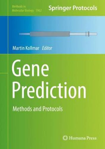 Cover image for Gene Prediction: Methods and Protocols