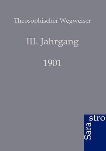Cover image for Theosophischer Wegweiser