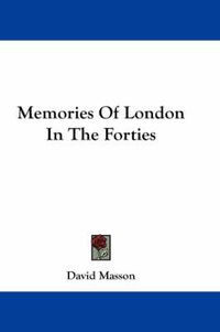 Cover image for Memories of London in the Forties