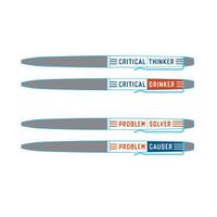 Cover image for Critical Drinker Floaty Pen Set