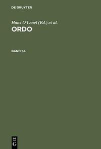 Cover image for Ordo